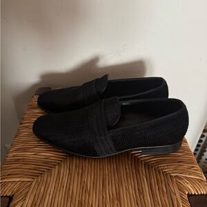 Aldo Men's Elegant Black Loafers Size 8